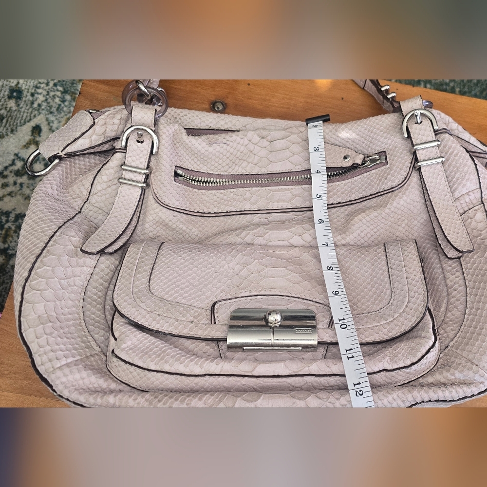 Coach Kristin Pinnacle Satchel (Style No. 19342) - Picture 12 of 16